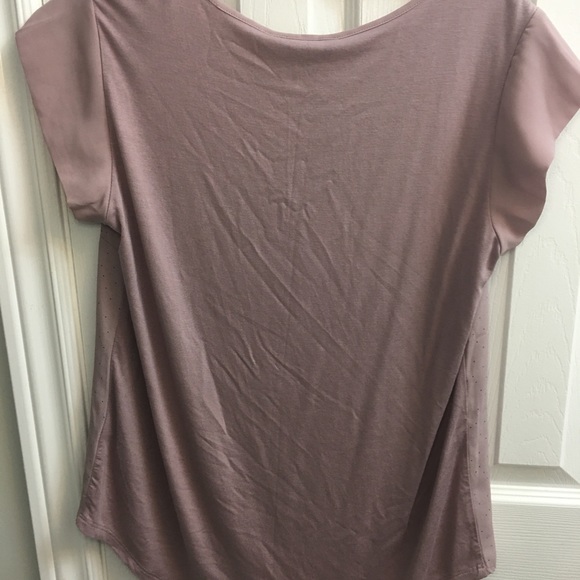 RW&CO Purple Polkadot Silk Blouse - Picture 2 of 2